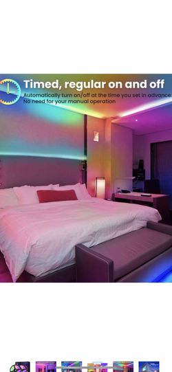 32.5 Feet led Strip Light With Remote Control - New $29
