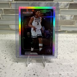 Topps NBA Hoops 2025-26 Anthony Edwards #195 Minnesota Timberwolves Base