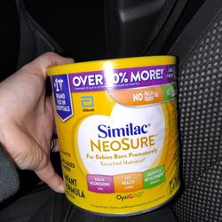 4 Cans Of Similac Neosure Formula