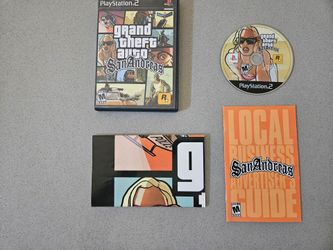 Grand Theft Auto San Andreas - PlayStation 2