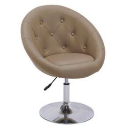 Vanity makeup Accent Swivel Chair Tufted