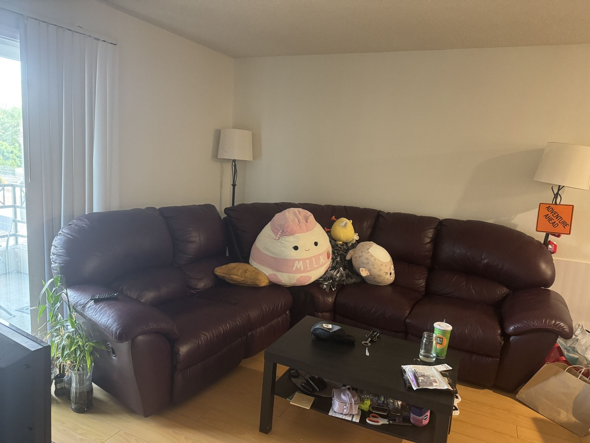 Leather Couch