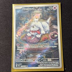  Greavard Pokemon Card 