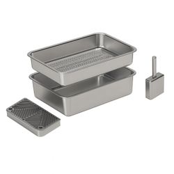 XXL Stainless Steel Liter Box Brand New! 