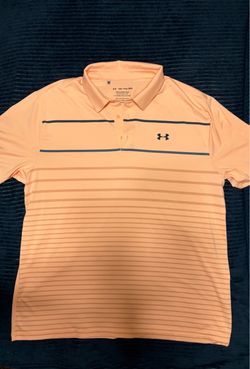 Pink Under Armour Polo Short