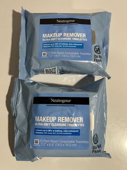 New unopened Neutrogena Makeup Remover Cleansing Towelettes 2-Pack