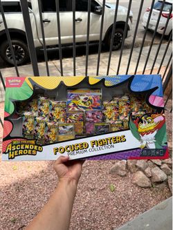 Pokemon ascended heroes Focused Fighters premium collection 🦸♂️ $250