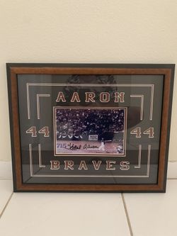 Hank Aaron Autographed