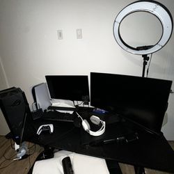 Full Streaming Set With PlayStation 5 And Gaming Chair