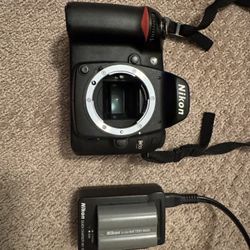 Nikon D80 DSLR camera, “err” code