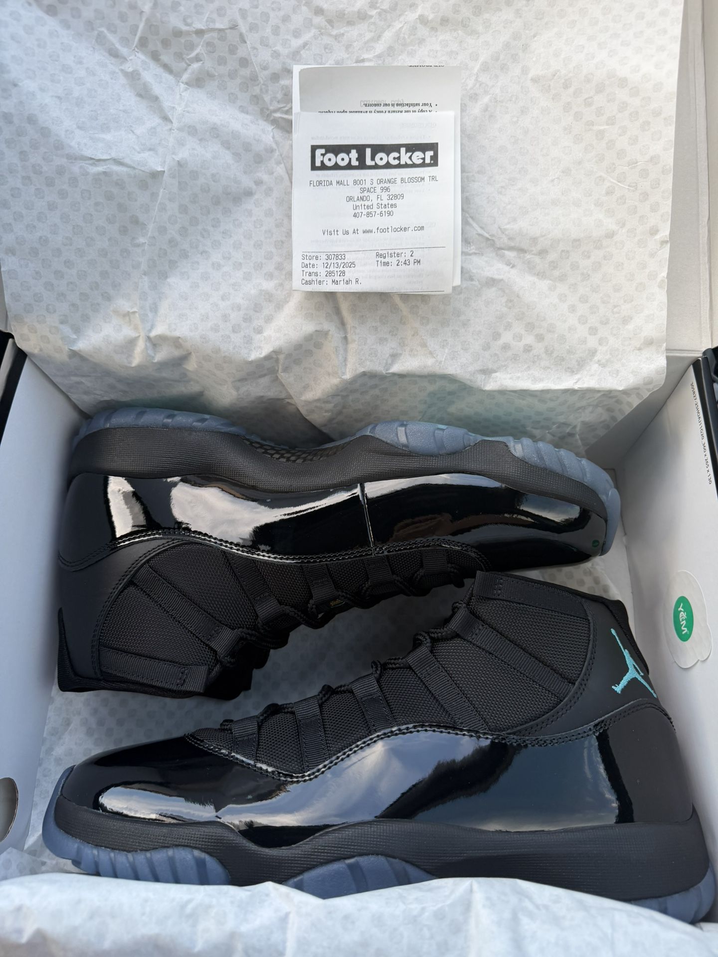 Brand New Jordan 11 Gamma Blue Size 12M OTHER SIZES AVAILBALE