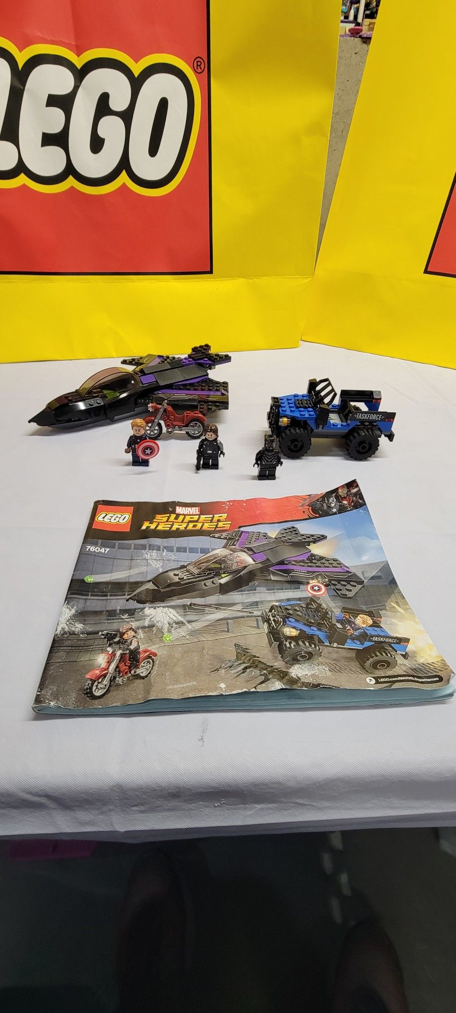 Lego Marvel 76047 Black Panther Pursuit