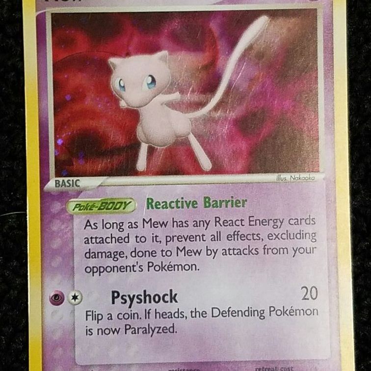 mew holo pokemon card 2000 Pokemon Promo Black Star 9 Mew-holo Pokemon League PSA 9