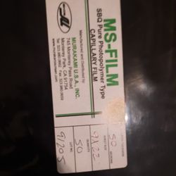 Emulsion Sheets For Screen Printing