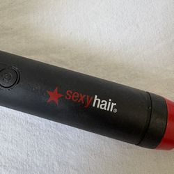 Sexy Hair Professional Curling Iron 1” Ceramic Barrel Black