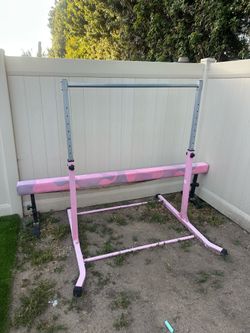 Kids Gymnastic Bar and Balance Beam