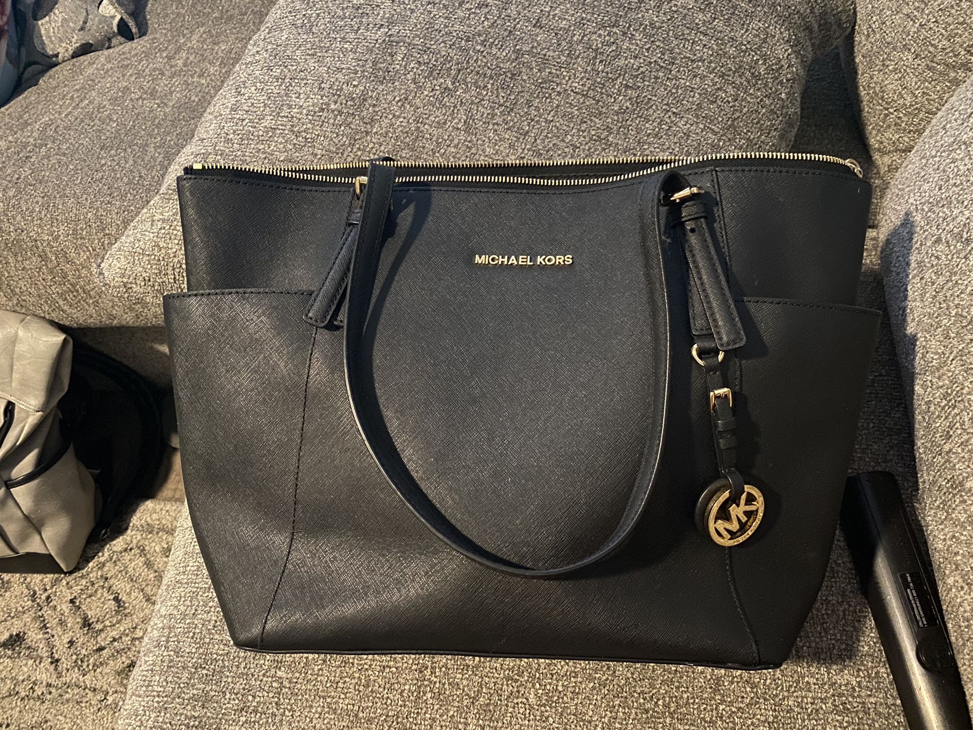 Michael Kors Leather Tote.