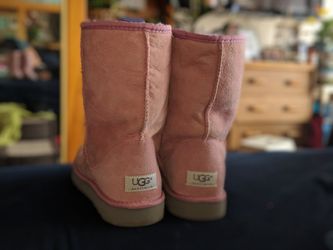 Pink UGG boots. Size 9