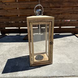 Large Wood Lantern