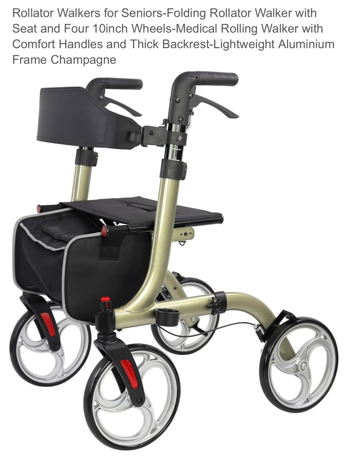 PENDING FOR SCOTT  10-25 Rollator Walker Champaign