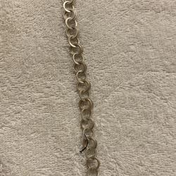 7” Silver Bracelet 