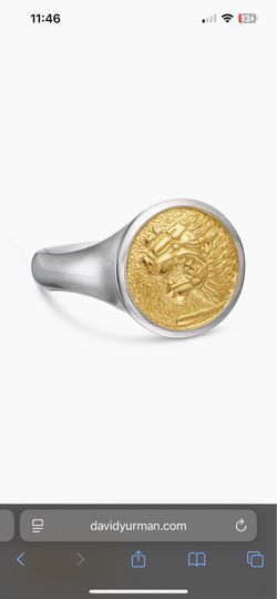 PETRVS® LION PINKY RING