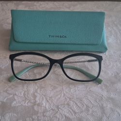 TIFFANY & CO EYEGLASSES TF2169-B-8055 Black/Blue FULL RIM 53-17-140