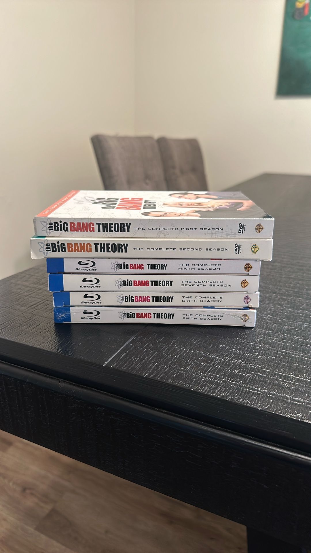 The Big Bang Theory Blu Ray And DVD Seasons for Sale in Garden Grove ...