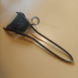 Vintage Pyrex Flameware Detachable Handle, Glass Thumb Knob A6