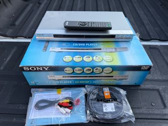 SONY Silver CD/DVD Surround Sound Progressive Scan Player DVP-NS575P In Box Lot   The Sony DVP-NS575P CD DVD Player in Silver is a high-quality DVD pl