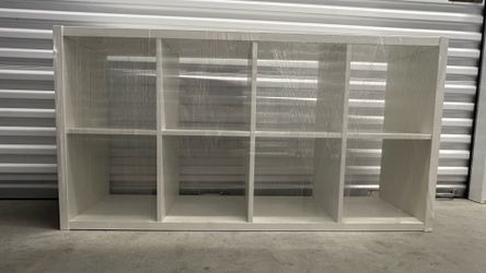IKEA KALLAX Shelf Unit White 2x4 Cube Organizer Bookcase
