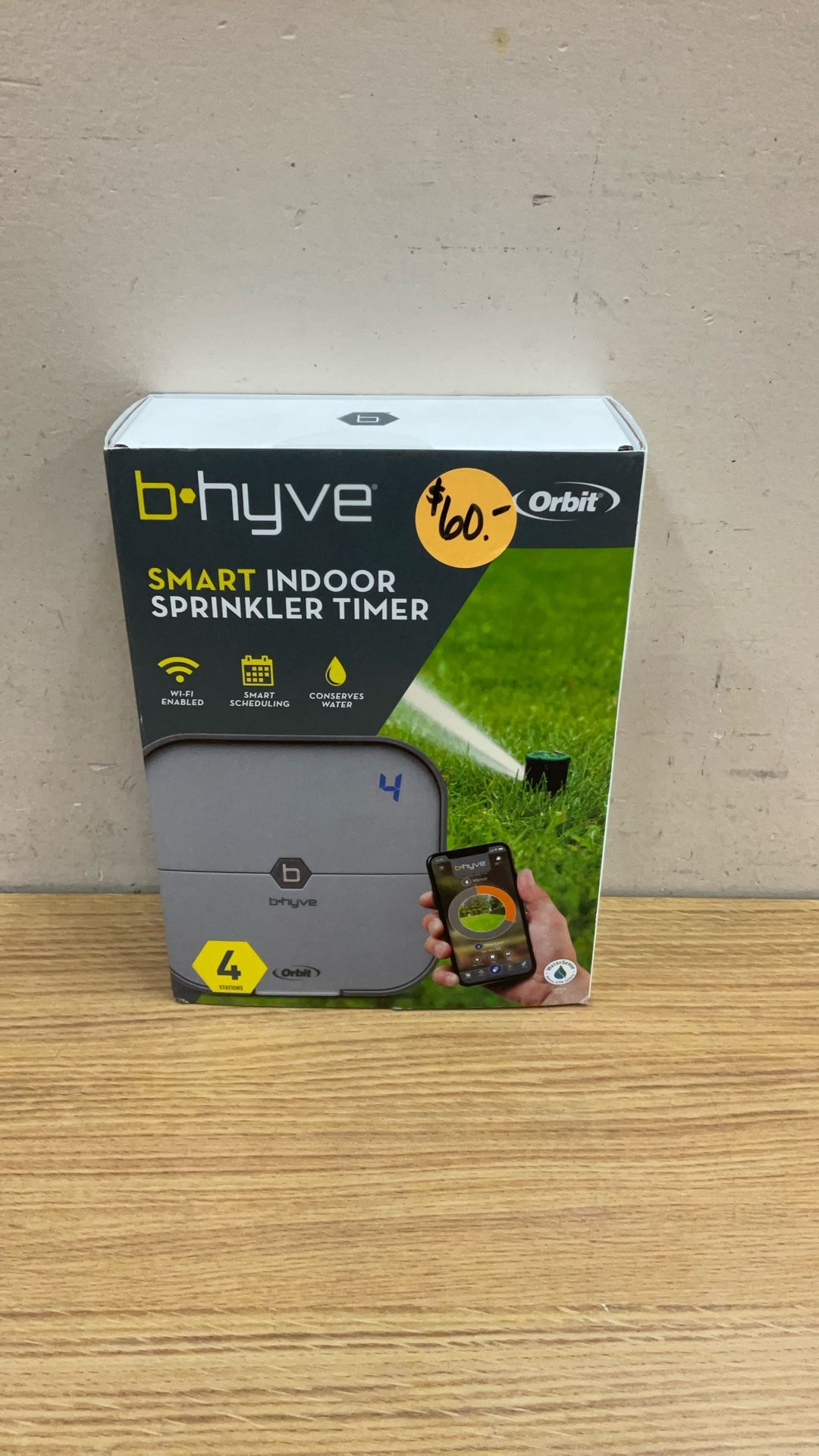 BHYVE 4 STATION SMART INDOOR SPRINKLER TIMER.