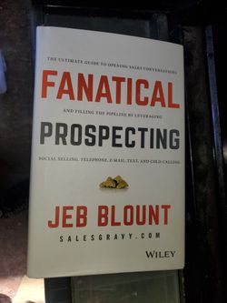 Fanatical Prospecting Sales Book Jeb BLOUNT