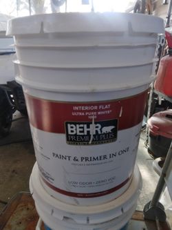 Brand New 5 Gallon Bucket Light Tan