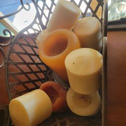 Buncha used high end candles