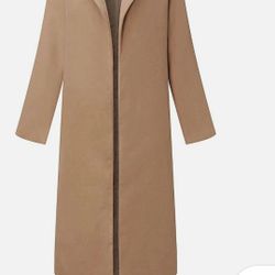 Medium Long Coat New (Black) With Tags Auxo Brand