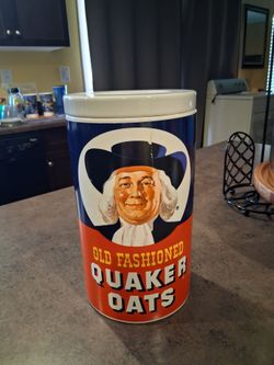 Quaker Oats Decorative Ceramic Jar, $10.00