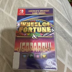 Nintendo Switch Wheel Of Fortune + Jeopardy 