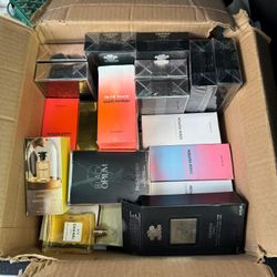 Variety Of Colognes 
