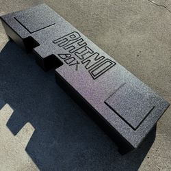 95-99 4 dr Chevy tahoe GMC Yukon Down Fire Poly Subwoofer Box