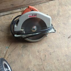 10 1/4 Milwaukee Circular Saw Will Cut A 4x4 Post With One Cut