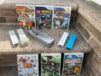 wii games controller and stand bundle