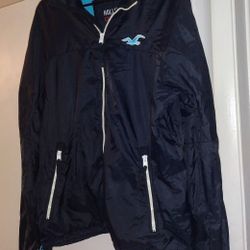 Hollister Windbreaker Women's Size Large 