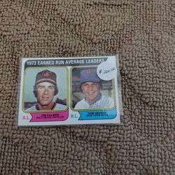 1973 Earned Run Average Leaders.Topps.