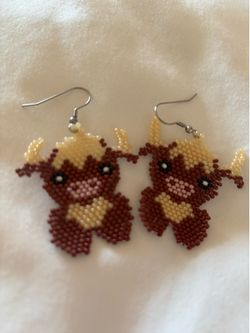 Handmade Beaded Earrings