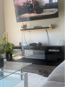 TV stand / fireplace