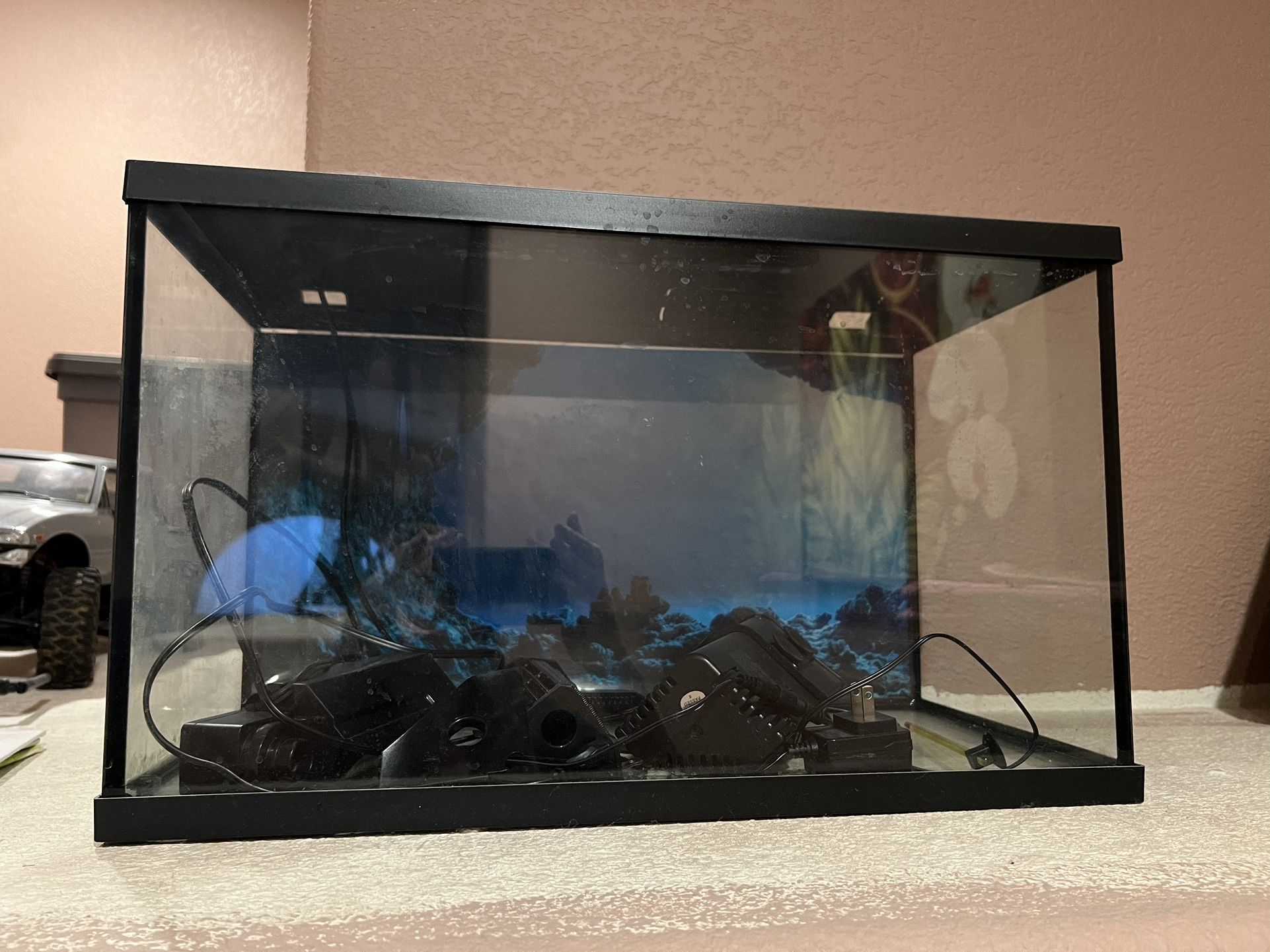 Fish Tank with Lid and Filter (pending Sale) 