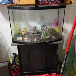 Fish Tank And Cabinet Stand