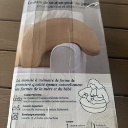 New Dr. Brown's Baby Feeding and Nursing Lap Support Pillow with Cover, Premium Memory Foam