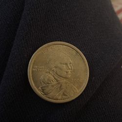 2000 P Sacagawea One Dollar Coin 
